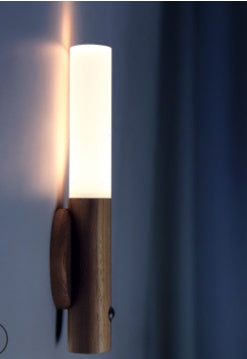 Glass'n'wood sticky torch