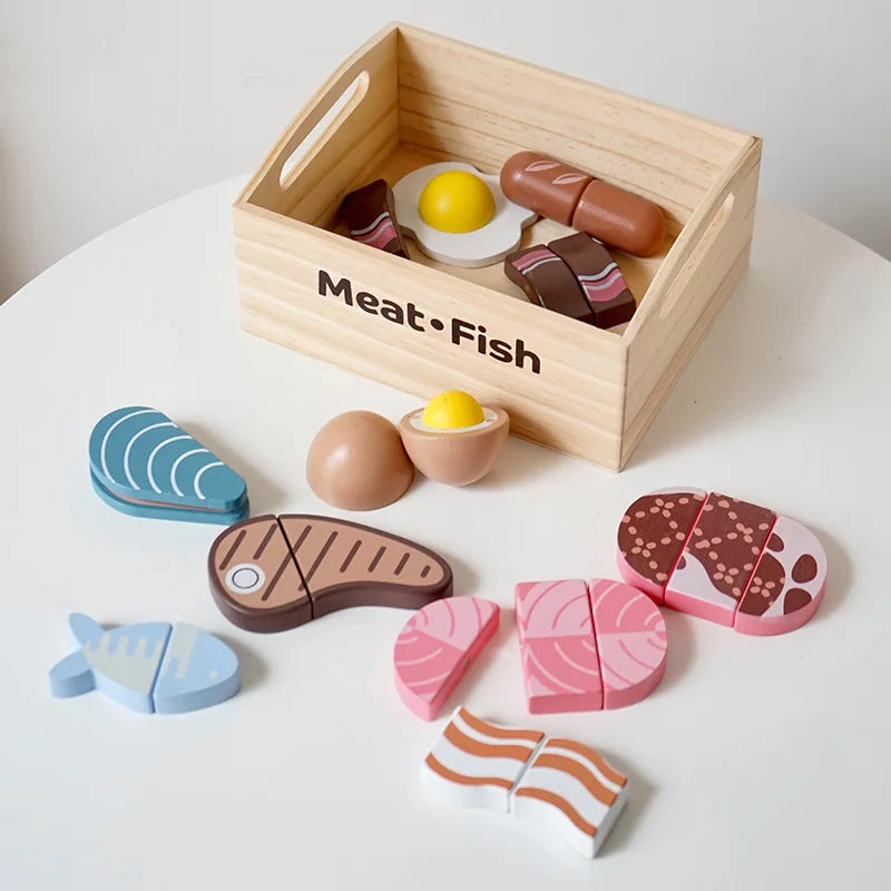 Montessori Wooden Kitchen Set