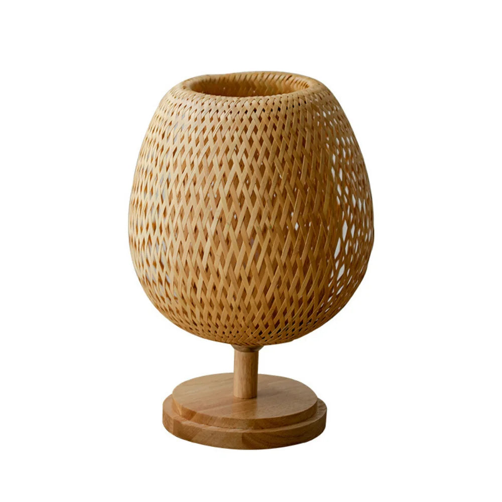 Rattan Wooden Lamp